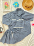 Plaid Pattern Three Piece Set